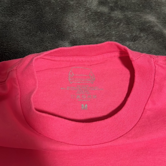 Brockhampton Pink Cotton T-shirt with couch graphic on left chest size medium - Picture 3 of 4